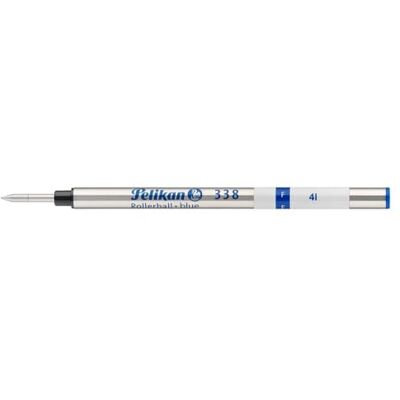 Pelikan 338F Förpackning med 10 påfyllningar till kulspetspenna blå Pelikan 338F Förpackning med 10 påfyllningar till kulspetspenna blå