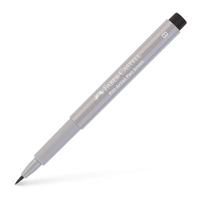 Faber-Castell 167472 – bläckpenna Pitt artist pensel, linjetjocklek B, färg 272, varmvit III Faber-Castell 167472 – bläckpenna Pitt artist pensel, linjetjocklek B, färg 272, varmvit III
