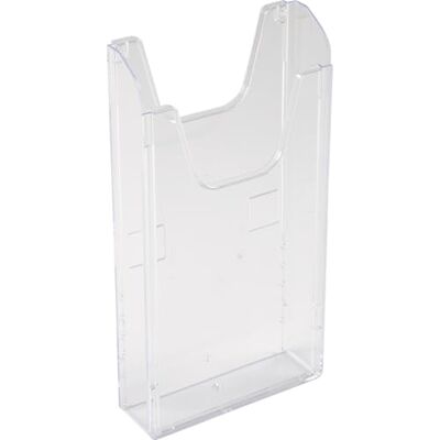 Exacompta Ref 65158D 1 folderdispenser Vertikalt A4-format 1 fack, 26 mm djupt För väggmontering (clips medföljer) Mått: 3,8 x 23,9 x 30 cm Transparent Exacompta Ref 65158D 1 folderdispenser Vertikalt A4-format 1 fack, 26 mm djupt För väggmontering (clips medföljer) Mått: 3,8 x 23,9 x 30 cm Transparent