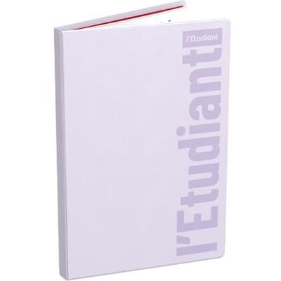 L'ÉTUDIANT L'Etudiant PASTEL skoldagbok augusti 2023 augusti 2024 veckoformat 10 x 15 cm PVC-omslag lila L'ÉTUDIANT L'Etudiant PASTEL skoldagbok augusti 2023 augusti 2024 veckoformat 10 x 15 cm PVC-omslag lila