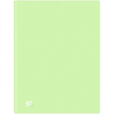 Oxford Urban A4 plastfodral, 40 genomskinliga fodral, pastellgrön Oxford Urban A4 plastfodral, 40 genomskinliga fodral, pastellgrön