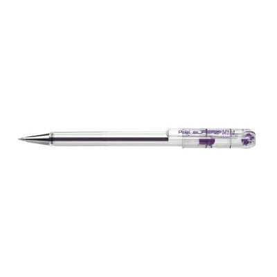Pentel BK77S Förpackning med 12 små kulspetspennor 0,7 mm metallspets violett Pentel BK77S Förpackning med 12 små kulspetspennor 0,7 mm metallspets violett