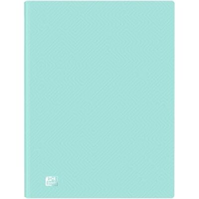 Oxford Urban A4 plastfodral, 40 genomskinliga fodral, pastellblå Oxford Urban A4 plastfodral, 40 genomskinliga fodral, pastellblå