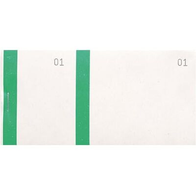 Exacompta Ref. 96305E Förpackning med 10 försäljningsblock med 100 blad numrerade från 1 till 100-2 kuponger, 1 avrivbar För marknader, lotterier, tombolor 6,6 x 13,5 cm färgad rand -Grön Exacompta Ref. 96305E Förpackning med 10 försäljningsblock med 100 blad numrerade från 1 till 100-2 kuponger, 1 avrivbar För marknader, lotterier, tombolor 6,6 x 13,5 cm färgad rand -Grön