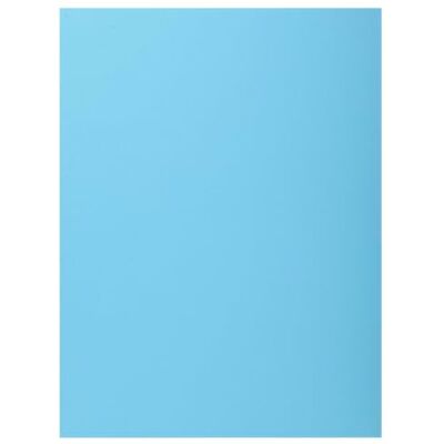 Exacompta Ref. 339006E kartong med 5 förpackningar med 50 hårda skjortor med 1 SUPER-flik 210 g/m² pastellfärger PEFC™-certifierade skjortor Dime 24 x 32 cm för A4-format ljusblå färg Exacompta Ref. 339006E kartong med 5 förpackningar med 50 hårda skjortor med 1 SUPER-flik 210 g/m² pastellfärger PEFC™-certifierade skjortor Dime 24 x 32 cm för A4-format ljusblå färg