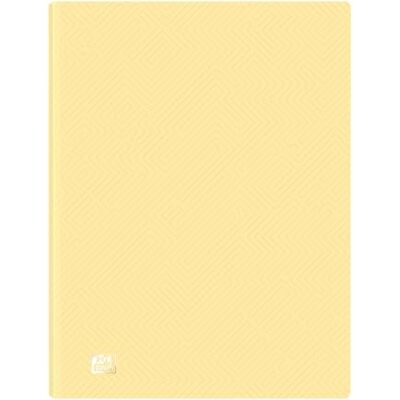 Oxford Urban A4 plastfodral, 40 genomskinliga fodral, pastellgul Oxford Urban A4 plastfodral, 40 genomskinliga fodral, pastellgul