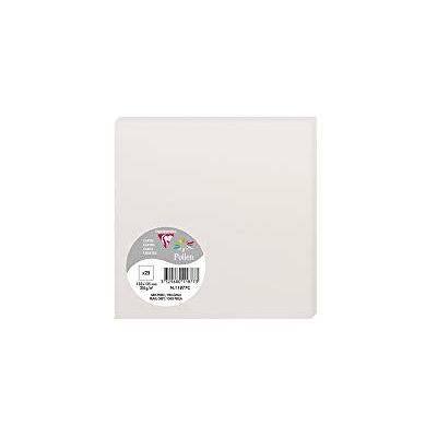 Clairefontaine 11877C Paquet de 25 Cartes Simples Format Carré 13,5x13,5cm 210g/m² Coloris Gris Perle Cartons d'Invitation Evènements et Correspondance Gamme Pollen Papier Premium Lisse Clairefontaine 11877C Paquet de 25 Cartes Simples Format Carré 13,5x13,5cm 210g/m² Coloris Gris Perle Cartons d'Invitation Evènements et Correspondance Gamme Pollen Papier Premium Lisse