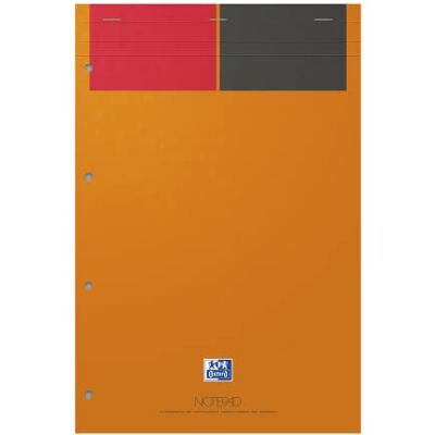 Oxford International A4 kortskydd påfyllningsdyna – orange/svart/röd Oxford International A4 kortskydd påfyllningsdyna – orange/svart/röd