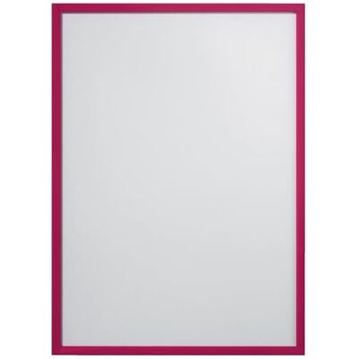 Franken Dokumenthållare Frame It ECO, DIN A4, magnetisk, 10 stycken, rosa, ITH4M/10 07 Franken Dokumenthållare Frame It ECO, DIN A4, magnetisk, 10 stycken, rosa, ITH4M/10 07