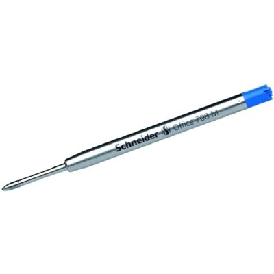Schneider Office 708 M kulspetspenna refill set med 10 stycken blå Schneider Office 708 M kulspetspenna refill set med 10 stycken blå