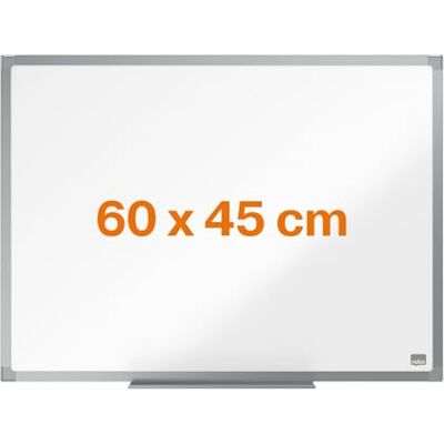 Nobo Magnetisk whiteboard whiteboard, 60 x 45 cm, anteckningstavla och magnetiska ritbrädor, silver aluminiumram, 600 x 450 mm – exklusiv för Amazon Nobo Magnetisk whiteboard whiteboard, 60 x 45 cm, anteckningstavla och magnetiska ritbrädor, silver aluminiumram, 600 x 450 mm – exklusiv för Amazon