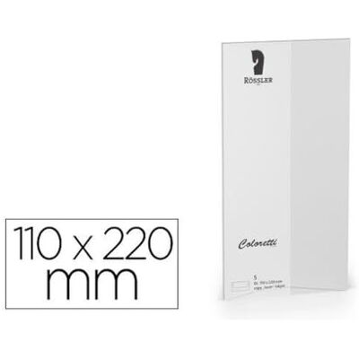 Rossler Papier Kuvert 220702511 pappersgrå 110 x 220 mm Rossler Papier Kuvert 220702511 pappersgrå 110 x 220 mm
