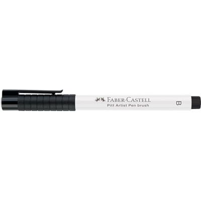 Faber-Castell 167401 – låda med 5 pitt artist penna vit – linje B – penselspets. Faber-Castell 167401 – låda med 5 pitt artist penna vit – linje B – penselspets.