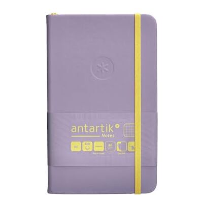Antartik GUMILJEBOK NOTES Hård A6 blad fyrkant svart gul 100 blad 80 GR FSC Antartik GUMILJEBOK NOTES Hård A6 blad fyrkant svart gul 100 blad 80 GR FSC
