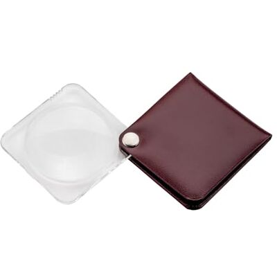 Eschenbach Optik Förstoringsglas klassisk, förstoring 3,5 x, diameter 60 mm, kantig, rutig Eschenbach Optik Förstoringsglas klassisk, förstoring 3,5 x, diameter 60 mm, kantig, rutig