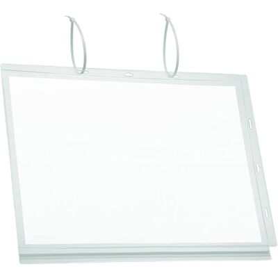 Durable Vattentät Affischficka A3, 5 stycken, transparent, 502819 UV-stabiliserad infoficka för utomhusbruk, IPX5-standard, inklusive buntband, stående eller liggande, Made in Poland Durable Vattentät Affischficka A3, 5 stycken, transparent, 502819 UV-stabiliserad infoficka för utomhusbruk, IPX5-standard, inklusive buntband, stående eller liggande, Made in Poland