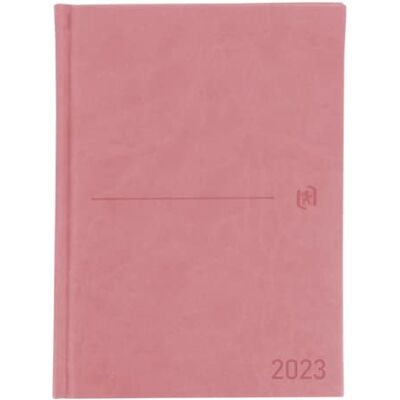 Oxford , Agenda 2023 dag per sida, A5-storlek, påsydd omslag, spansk, pastell lila Oxford , Agenda 2023 dag per sida, A5-storlek, påsydd omslag, spansk, pastell lila
