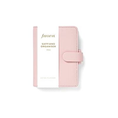 Filofax Mini Saffiano arrangör – rouge Filofax Mini Saffiano arrangör – rouge