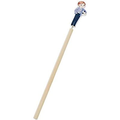 Mopec W651 kulspetspenna för barn, kommunion, med boll, 24 cm, 6 stycken Mopec W651 kulspetspenna för barn, kommunion, med boll, 24 cm, 6 stycken