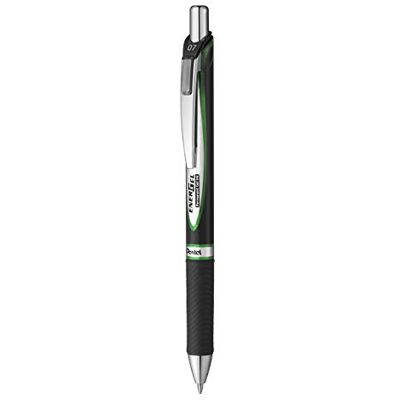 Pentel BLP77-DX Energel-dokument med tryckmekanism, vattentätt, blekningsbeständigt bläck. Oplånligt i enlighet med ISO 27668-2, paket med 12, grön Pentel BLP77-DX Energel-dokument med tryckmekanism, vattentätt, blekningsbeständigt bläck. Oplånligt i enlighet med ISO 27668-2, paket med 12, grön