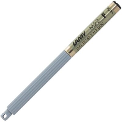 Lamy M22 kulspetspenna kompaktmine av metall – original reservpatron för kulspetspenna modeller pico och scribble – dokumentäkta – linjebredd fin i bläckfärg svart Lamy M22 kulspetspenna kompaktmine av metall – original reservpatron för kulspetspenna modeller pico och scribble – dokumentäkta – linjebredd fin i bläckfärg svart