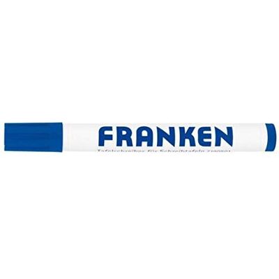 Franken Board-märkpenna, påfyllningsbar, 2–6 mm rund spets, 10 stycken, blå, Z1902 03 Franken Board-märkpenna, påfyllningsbar, 2–6 mm rund spets, 10 stycken, blå, Z1902 03