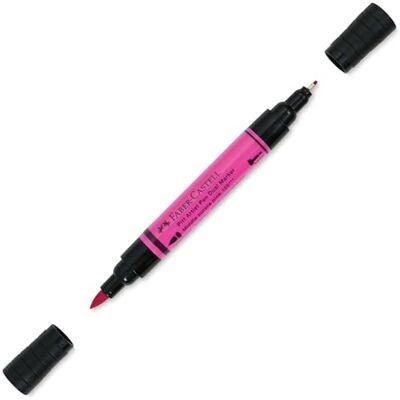 Faber-Castell PITT Artist Pen Dual Marker India Ink mellanlila rosa Faber-Castell PITT Artist Pen Dual Marker India Ink mellanlila rosa
