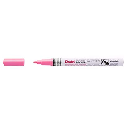 Pentel MSP10 Paint Marker, markeringspennor permanent finspets 2,9 mm, rosa, 6 st Pentel MSP10 Paint Marker, markeringspennor permanent finspets 2,9 mm, rosa, 6 st