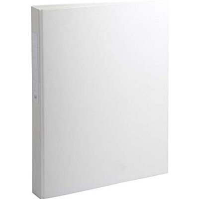 Exacompta Classeur remborde polypropylene 2 anneaux ronds de 25mm sur 3eme de couverture Exacompta Classeur remborde polypropylene 2 anneaux ronds de 25mm sur 3eme de couverture