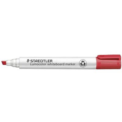 STAEDTLER Lumocolor Whiteboard-Marker (Keilspitze ca. 2 oder 5 mm Linienbreite, hohe Qualität, trocken und rückstandsfrei abwischbar von Whiteboards, Kartonetui mit 10 Stück) rot 318 WP6 ST STAEDTLER Lumocolor Whiteboard-Marker (Keilspitze ca. 2 oder 5 mm Linienbreite, hohe Qualität, trocken und rückstandsfrei abwischbar von Whiteboards, Kartonetui mit 10 Stück) rot 318 WP6 ST