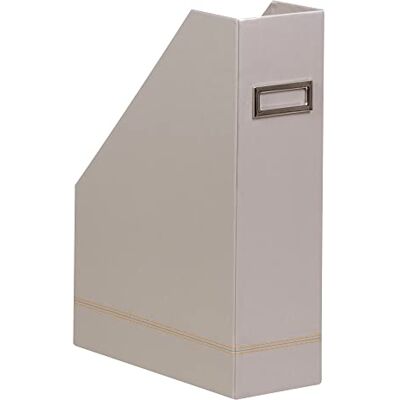 Rhodia 318831C stående samlare (10 x 25 x 31 cm, etiketthållare, konstläder, elegant och praktisk, perfekt för ditt kontor) 1 st, silver Rhodia 318831C stående samlare (10 x 25 x 31 cm, etiketthållare, konstläder, elegant och praktisk, perfekt för ditt kontor) 1 st, silver