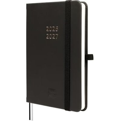 Finocam Mínimal Weekly Planner 18-Month Weekly View Horizontal Layout · July 2026 to December 2027 Black · International Week-to-view diary Finocam Mínimal Weekly Planner 18-Month Weekly View Horizontal Layout · July 2026 to December 2027 Black · International Week-to-view diary