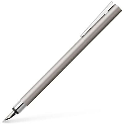 Faber-Castell påfyllning NEO smal, metall svart, matt Fjäder EF Matt rostfritt stål Faber-Castell påfyllning NEO smal, metall svart, matt Fjäder EF Matt rostfritt stål