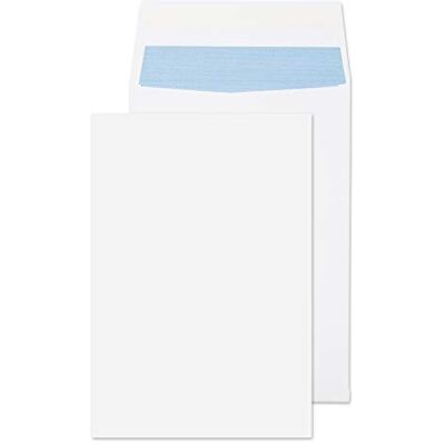 Blake Everyday 324 x 229 x 25 mm 140 Gsm Ficka Med Veck Peel And Seal 9000 Vit, Förpackning Med 500 Blake Everyday 324 x 229 x 25 mm 140 Gsm Ficka Med Veck Peel And Seal 9000 Vit, Förpackning Med 500