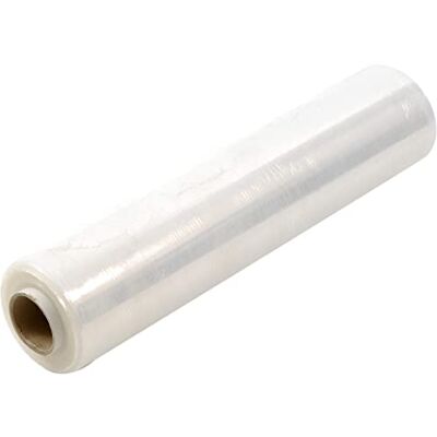 LUDI-VIN Sträck film rulle transparent 22µ Mått 450 mm x 270 ml LUDI-VIN Sträck film rulle transparent 22µ Mått 450 mm x 270 ml