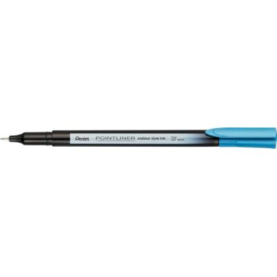 Pentel Pointliner colour S40 fineliner – dye ink, 0,4 mm, turkos (12 stycken) Pentel Pointliner colour S40 fineliner – dye ink, 0,4 mm, turkos (12 stycken)
