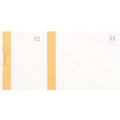 Exacompta Ref. 96306E Förpackning med 10 försäljningsblock med 100 sidor numrerade från 1 till 100-2 kuponger, 1 avrivbar För marknader, lotterier, tombolor 6,6 x 13,5 cm Färgband -Orange Exacompta Ref. 96306E Förpackning med 10 försäljningsblock med 100 sidor numrerade från 1 till 100-2 kuponger, 1 avrivbar För marknader, lotterier, tombolor 6,6 x 13,5 cm Färgband -Orange