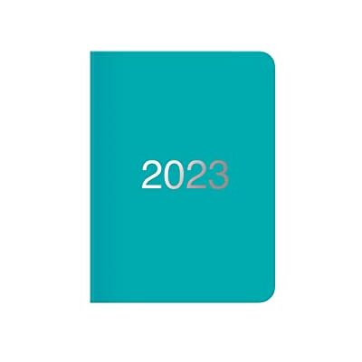 Letts of London Dazzle A6 dag till en sida med möten 2023 dagbok turkos (23-080887) Letts of London Dazzle A6 dag till en sida med möten 2023 dagbok turkos (23-080887)