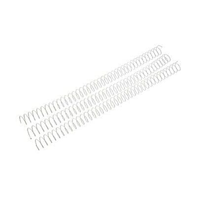 Fellowes 53150 – förpackning med 100 metallspiraler, 12 mm, vit Fellowes 53150 – förpackning med 100 metallspiraler, 12 mm, vit