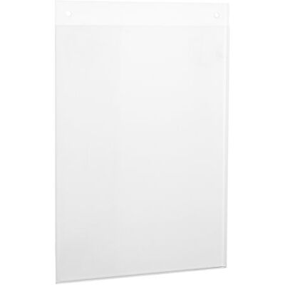 VITAdisplays DIN A5 reklamdisplay/prislapphållare/dörrskylt/informationstavla i stående format gjord av original plexiglas VITAdisplays DIN A5 reklamdisplay/prislapphållare/dörrskylt/informationstavla i stående format gjord av original plexiglas
