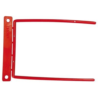 Q-Connect KF02281 Magi-Clip Archivboard Archivclip metallklämma med plastlock och etikett 100-pack Färg: Röd D-Clip perfekt för 8 cm hål för kontor och skoltidskrifter Q-Connect KF02281 Magi-Clip Archivboard Archivclip metallklämma med plastlock och etikett 100-pack Färg: Röd D-Clip perfekt för 8 cm hål för kontor och skoltidskrifter