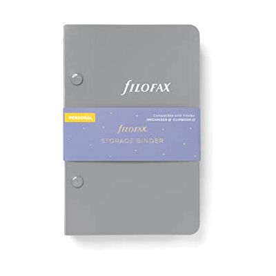 Filofax Personlig förvaringspärm grå Filofax Personlig förvaringspärm grå