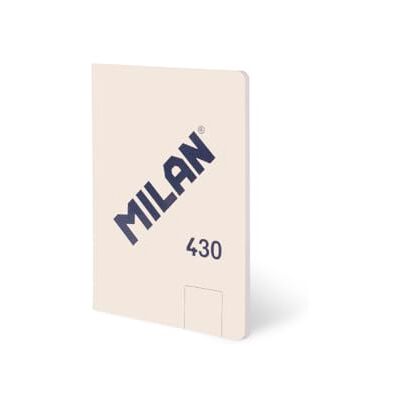 MILAN Anteckningsbok A5 limmade 48 vita ark 95 gr/m², samling 430 sedan 1918, beige MILAN Anteckningsbok A5 limmade 48 vita ark 95 gr/m², samling 430 sedan 1918, beige