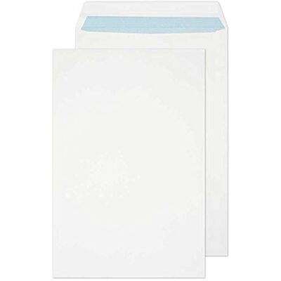 Blake Everyday 381 x 254 mm 120 Gsm Ficka Peel And Seal 22286 Vit, Förpackning Med 500 Blake Everyday 381 x 254 mm 120 Gsm Ficka Peel And Seal 22286 Vit, Förpackning Med 500