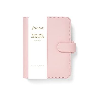 Filofax Pocket Saffiano arrangör – rouge Filofax Pocket Saffiano arrangör – rouge