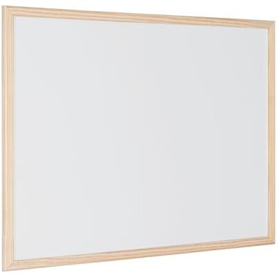 Bi-Office Budget Whiteboard med träram, torr torkbar, 5 storlekar valbara, 90 x 60 cm Bi-Office Budget Whiteboard med träram, torr torkbar, 5 storlekar valbara, 90 x 60 cm