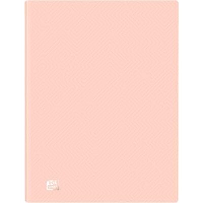Oxford Urban A4 plastfodral, 40 genomskinliga fodral, pastellrosa Oxford Urban A4 plastfodral, 40 genomskinliga fodral, pastellrosa