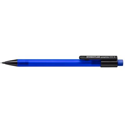 STAEDTLER graphite 777 tryckpenna – 0,7 mm, blå, 10 stycken Soft-Touch-yta, extra stort radergummi – pålitligt, för skolan – art.nr. 777 07-3 STAEDTLER graphite 777 tryckpenna – 0,7 mm, blå, 10 stycken Soft-Touch-yta, extra stort radergummi – pålitligt, för skolan – art.nr. 777 07-3