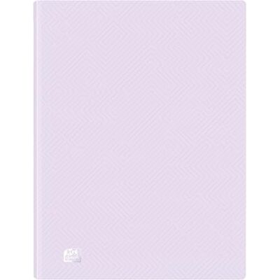 Oxford Urban A4 plastfodral, 40 genomskinliga fodral, pastell lila Oxford Urban A4 plastfodral, 40 genomskinliga fodral, pastell lila