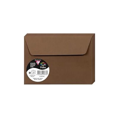 Clairefontaine 5876C Paquet de 20 Enveloppes Auto-Adhésives Format C6 11,4x16,2cm 120g Coloris Marron Taupé Invitation Evènements et Correspondance Gamme Pollen Papier Premium Lisse Clairefontaine 5876C Paquet de 20 Enveloppes Auto-Adhésives Format C6 11,4x16,2cm 120g Coloris Marron Taupé Invitation Evènements et Correspondance Gamme Pollen Papier Premium Lisse